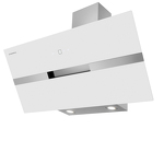 Превью картинка Наклонная вытяжка Maunfeld Mersey 90 белый\вставка сатин #1