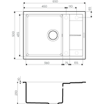 Превью картинка Гранитная мойка Omoikiri Sumi 65-BE Tetogranit/ваниль #2
