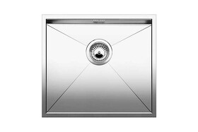 Картинка Blanсo ZEROX 450-IF нерж.сталь зеркальная полировка с отв. арм. InFino