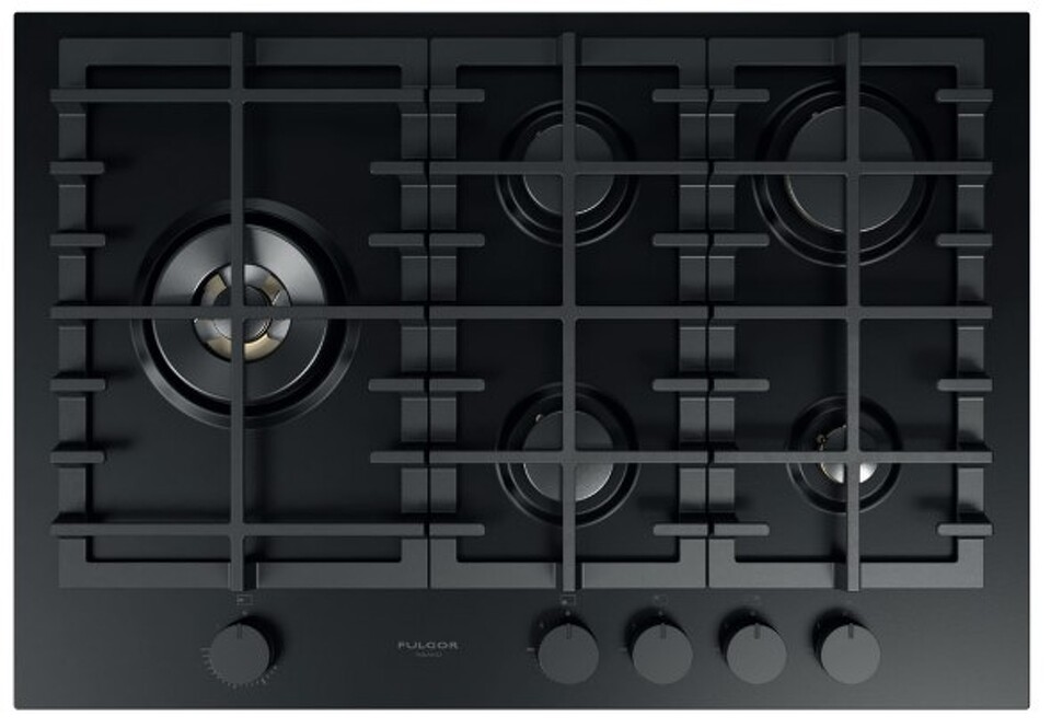 Фото Газовая варочная панель Fulgor Milano FUH 755 G DWK MBK