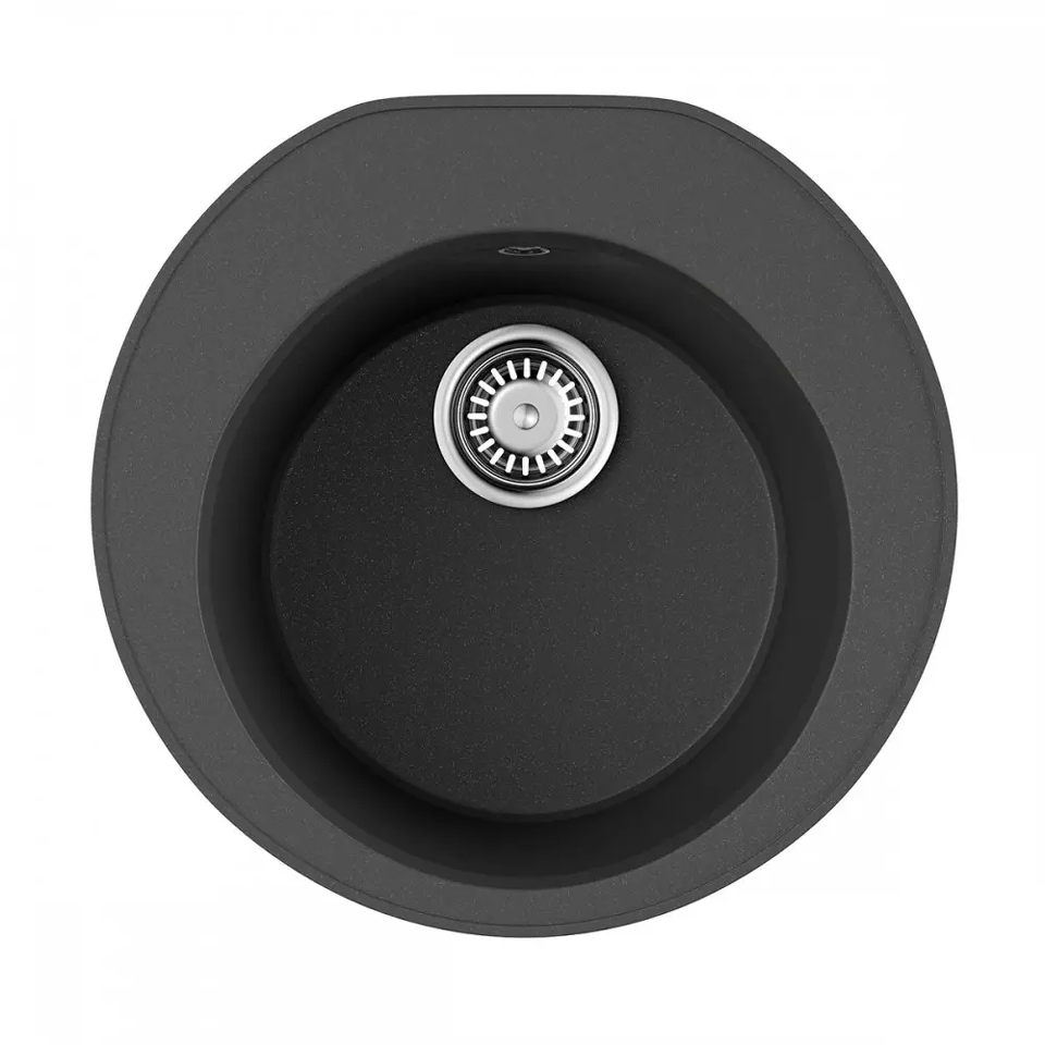 Фото Гранитная мойка Omoikiri Miya 50-R-PL Tetogranit/платина