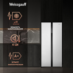 Превью картинка  Холодильник side by side Weissgauff WSBS 500 Inverter NoFrost White Glass #10