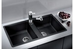 Превью картинка Гранитная мойка Blanсo ZIA 9 SILGRANIT PuraDur черный #3