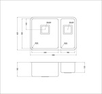 Превью картинка Металлическая мойка EMAR OL-0369L #6