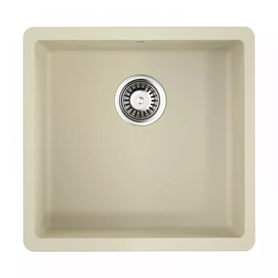 Фото Гранитная мойка Omoikiri Kata 44-U-BE Artgranit/ваниль