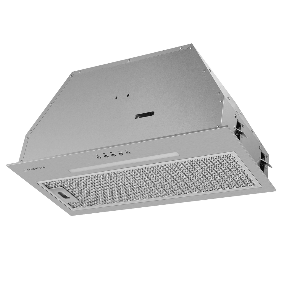 Фото Полновстраиваемая вытяжка Maunfeld TRAPEZE 603EM Inox