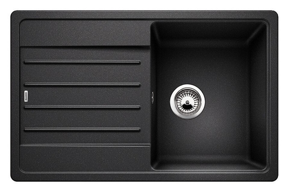 Фото Гранитная мойка Blanсo LEGRA 45 S SILGRANIT антрацит