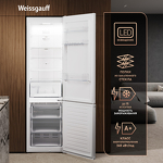Превью картинка Холодильник с нижней морозилкой Weissgauff WRK 2010 D Inverter NoFrost White Soft Close #13