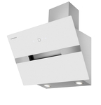 Превью картинка Наклонная вытяжка Maunfeld Mersey 60 белый\вставка сатин #1