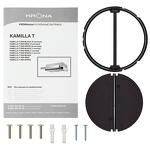 Превью картинка Встраиваемая вытяжка KRONA KAMILLA T 600 BLACK (2 мотора) #14