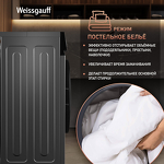 Превью картинка Стиральная машина с фронтальной загрузкой Weissgauff WM 47148 DC Inverter Steam Deep Grey #8