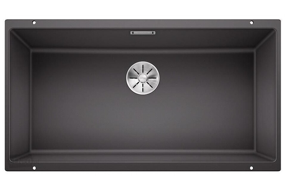 Фото Гранитная мойка Blanсo SUBLINE 800-U SILGRANIT PuraDur кофе c отв.арм. InFino