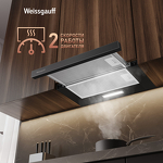 Превью картинка Встраиваемая вытяжка Weissgauff TEL 500 Black Glass #14