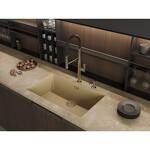 Превью картинка Гранитная мойка Omoikiri Yamakawa 75T-U/I-WH Tetogranit/белый #3