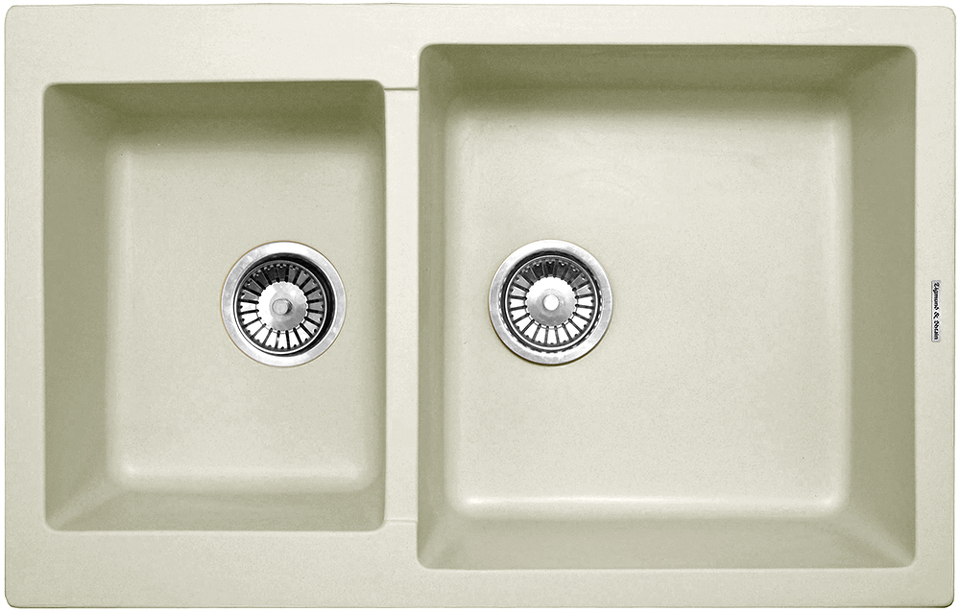 Фото Гранитная мойка Zigmund & Shtain RECHTECK 400.275 Каменная соль