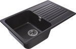 Превью картинка Кварцевая мойка GranFest GF-QUARZ 78 Черный #2