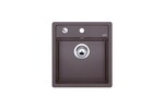 Превью картинка Гранитная мойка Blanсo DALAGO 45-F SILGRANIT PuraDur кофе с клапаном-автоматом #1