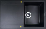 Превью картинка Гранитная мойка Zigmund & Shtain RECHTECK 775 Чёрный базальт #1