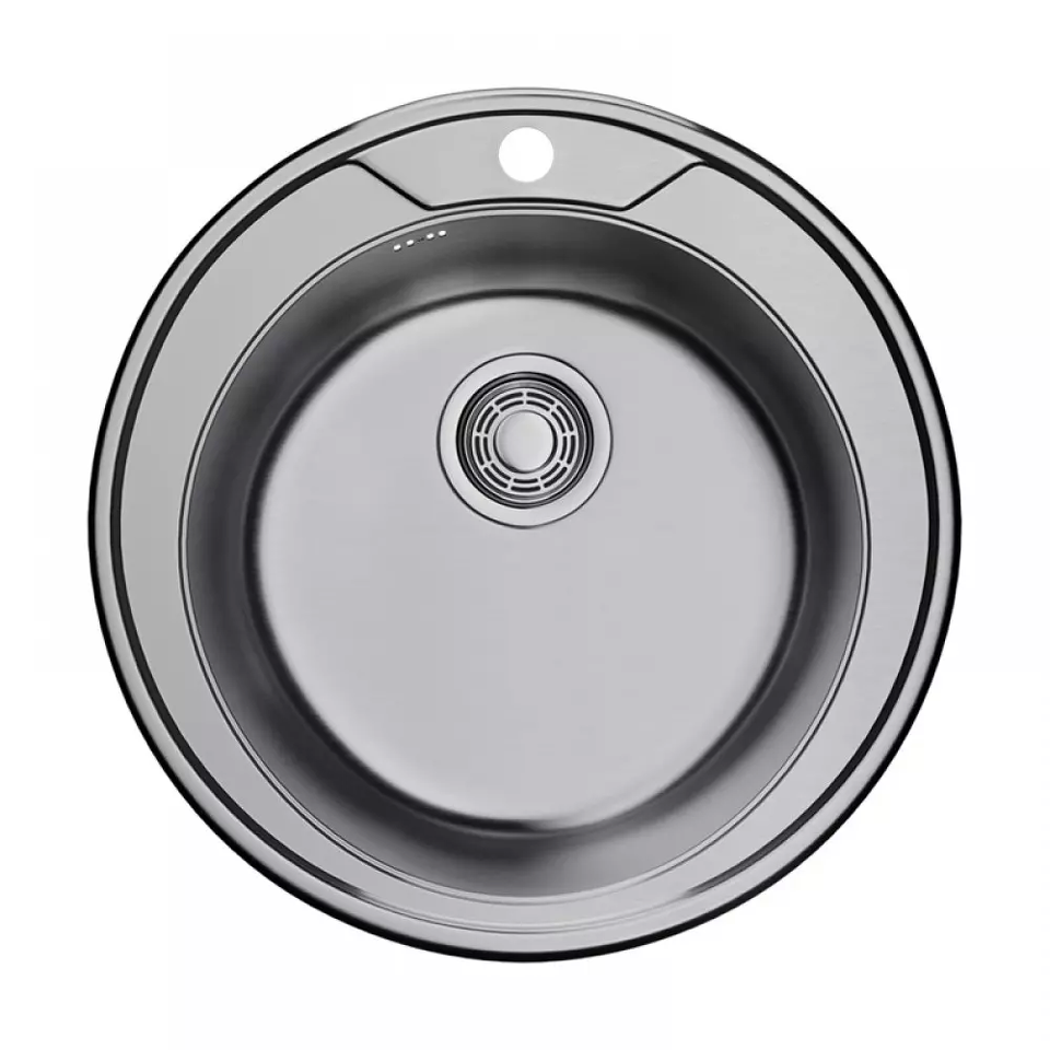 Фото Металлическая мойка Omoikiri Asida 51-IN нерж. сталь/нержавеющая сталь