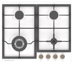 Превью картинка Газовая варочная панель Zigmund & Shtain G 14.6 W #1