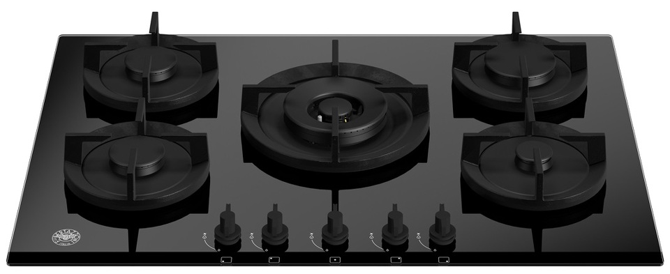 Фото Газовая варочная панель Bertazzoni P755CMODGNE