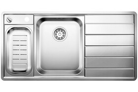 Картинка Blanсo AXIS III 6S-IF (чаша слева) нерж.сталь зеркальная полировка