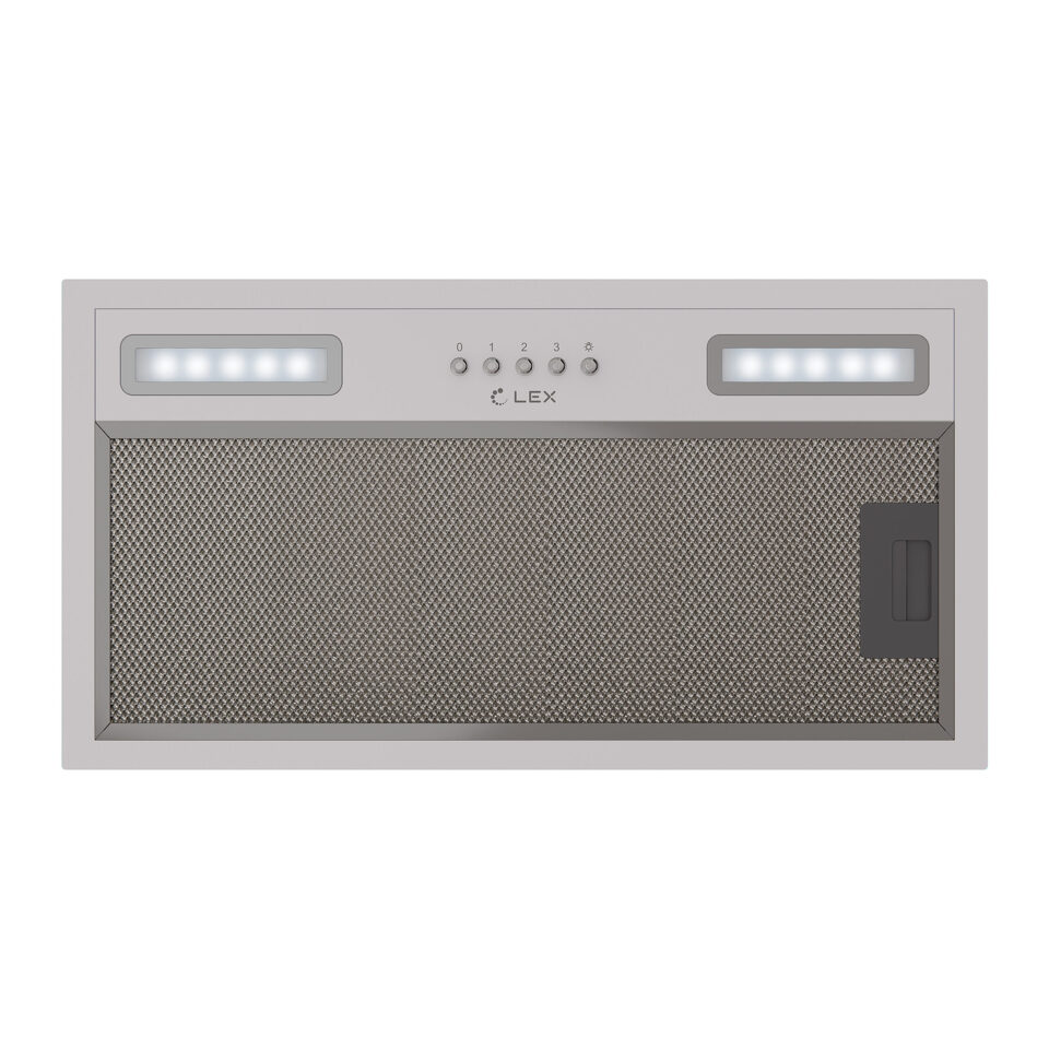 Фото Полновстраиваемая вытяжка Lex HYPER 600 Inverter WH воздухоочиститель