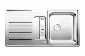 Картинка Blanсo CLASSIC PRO 5 S-IF нерж.сталь зерк.полировка с клапаном-автоматом InFino