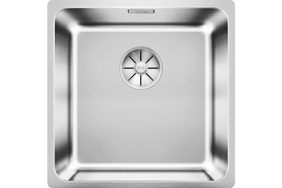 Фото Металлическая мойка Blanсo SOLIS 400-IF нерж.сталь полированная с отв. арм. InFino®