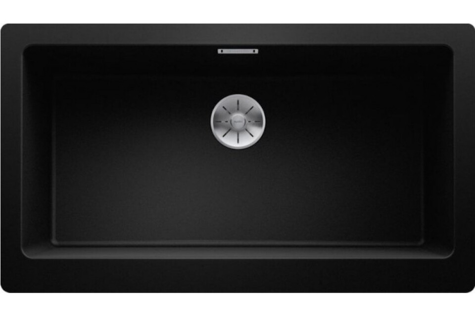 Фото Гранитная мойка Blanсo VINTERA XL 9-UF SILGRANIT черный