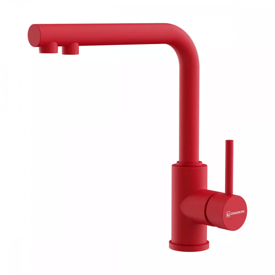 Фото Смеситель для кухни Omoikiri Nakagawa 2 Plus-TO латунь/toscana