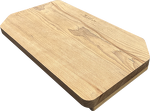 Превью картинка Rivelato Доска для мойки LS_V3 300*540*39 мм с лого бук массивLS_V3 #1