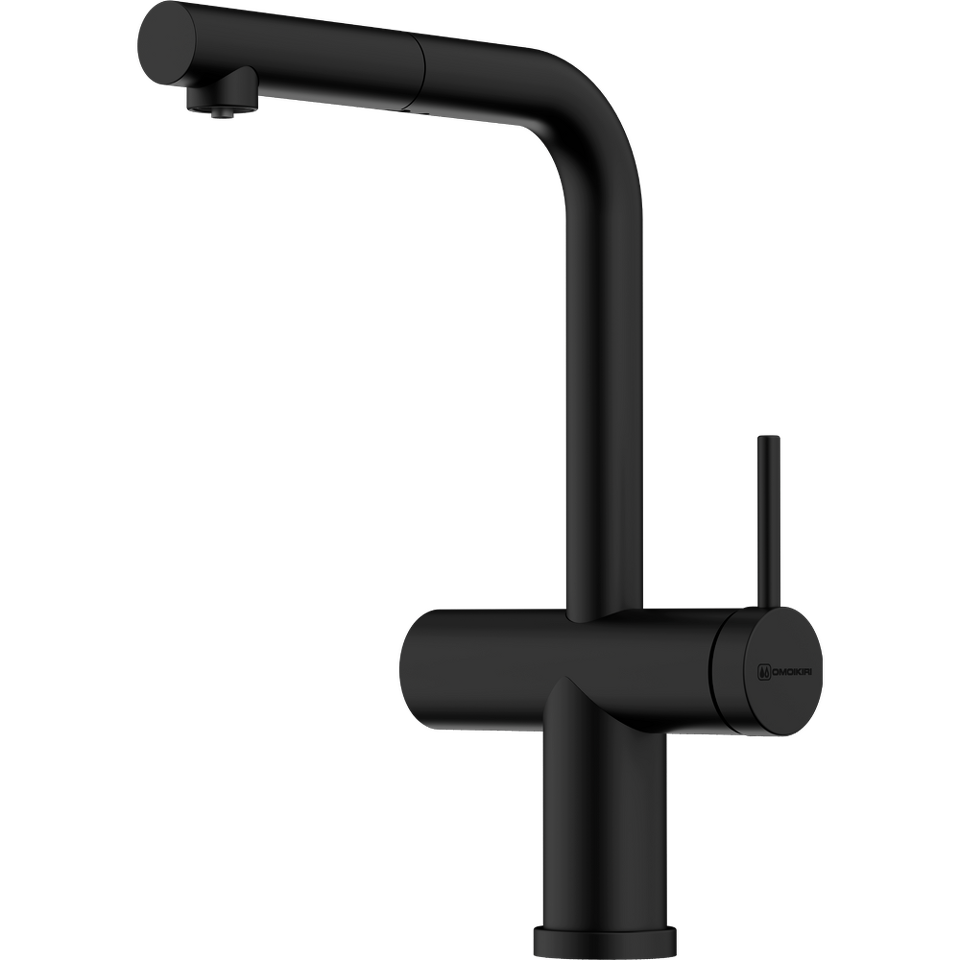 Фото Смеситель для кухни Omoikiri Karatsu-S-GB латунь/графит