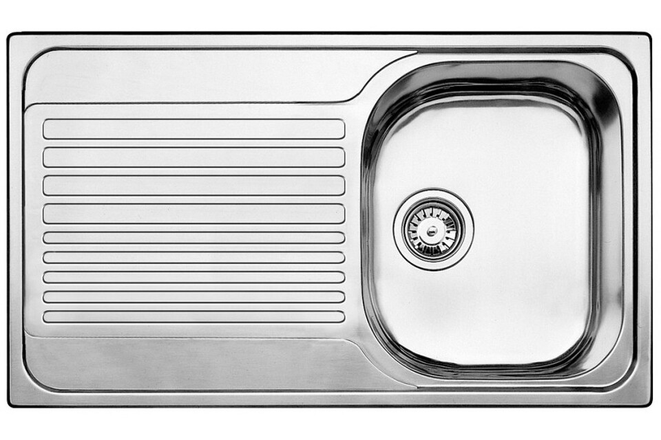 Фото Металлическая мойка Blanсo TIPO 45 S нерж. сталь матовая