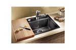 Превью картинка Гранитная мойка Blanсo DALAGO 5 SILGRANIT PuraDur антрацит с клапаном-автоматом #2