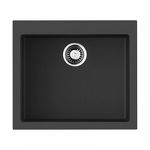 Превью картинка Гранитная мойка Omoikiri Bosen 57-BL Tetogranit/черный #1