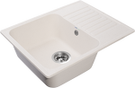 Превью картинка Кварцевая мойка GranFest GF-QUARZ 13 Белый #2