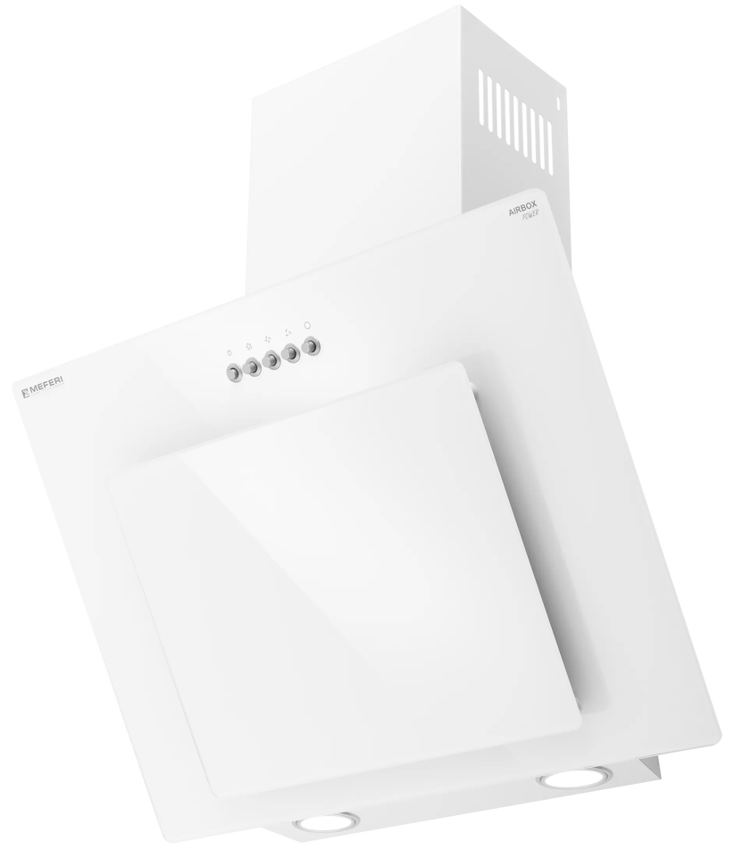 Фото Наклонная вытяжка Meferi AIRBOX60WH POWER