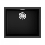 Превью картинка Гранитная мойка Omoikiri Yamakawa 55T-U/I-BL Tetogranit/черный #1