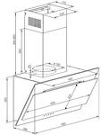 Превью картинка Наклонная вытяжка Graude DH 60.0 WE #2