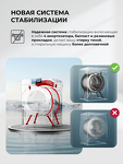 Превью картинка Стиральная машина с фронтальной загрузкой Lex LWM10612 GRID MAGNA Стирально-сушильная машина #8
