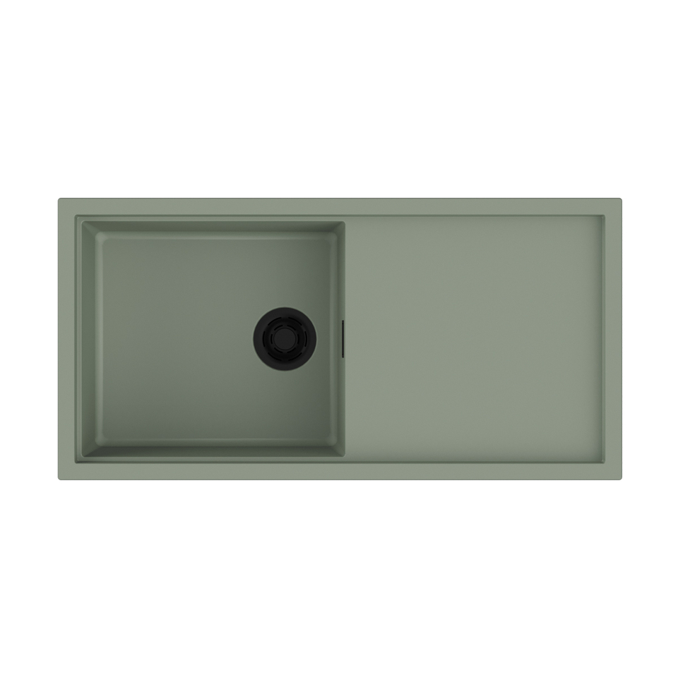 Фото Omoikiri Sintesi 100-WG Artceramic/wind green