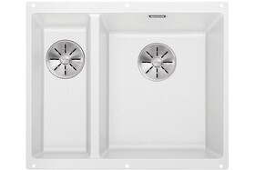 Картинка Blanсo SUBLINE 340/160-U SILGRANIT PuraDur белый (чаша справа) с отв.арм. InFino