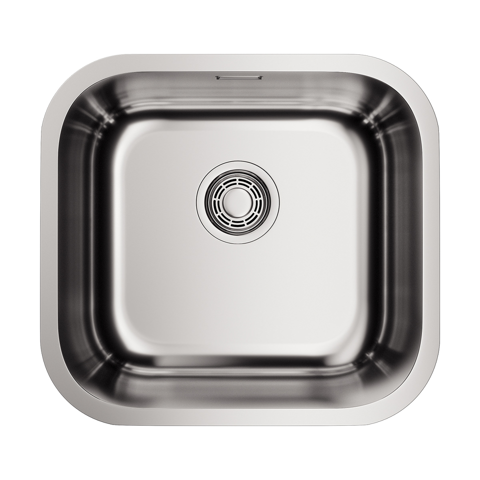 Фото Металлическая мойка Omoikiri Omi 44-U/I-IN нерж. сталь/нержавеющая сталь