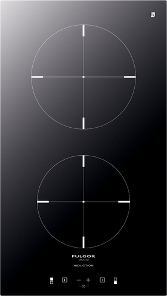 Фото Индукционная варочная панель домино Fulgor Milano CH 302 ID TC BK/2