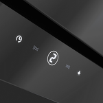 Превью картинка Наклонная вытяжка Elikor VERTEX 50 BK #9