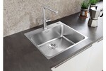 Превью картинка Металлическая мойка Blanсo SOLIS 500-IF/A нерж.сталь полированная с отв. арм. InFino® #2