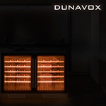 Превью картинка Шкаф винный  Винный холодильник (шкаф) компрессорный Dunavox DAUF-46.138B #4