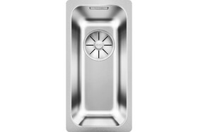 Картинка Blanсo SOLIS 180-U нерж.сталь полированная с отв. арм. InFino®