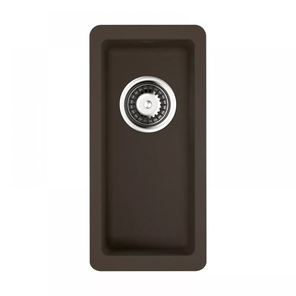 Фото Гранитная мойка Omoikiri Kata 20-U-DC Artgranit/темный шоколад